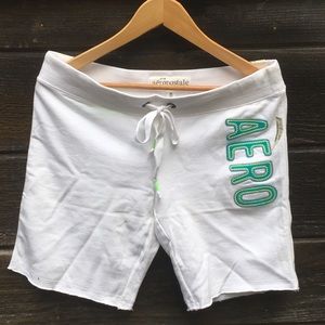Aeropostale AERO California lounge shorts, white